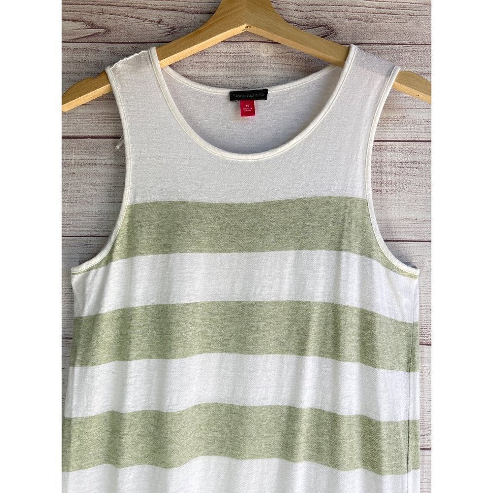 Vince Camuto Striped Tank Maxi Dress Size X-Small - Picture 3 of 7